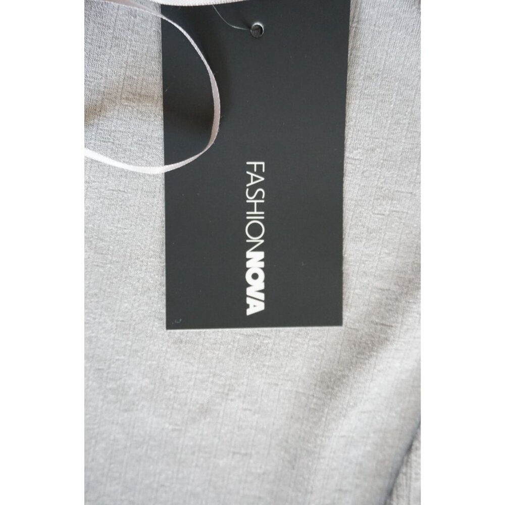 Fashion Nova Women Gray Open-Front Cardigan – Size 3X (NWT) - Picture 4 of 9